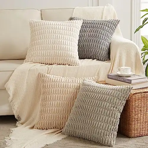 Corduroy Square Cushion