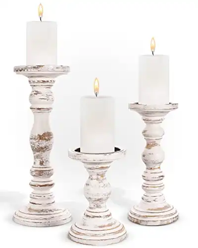 Large Candle Holders for Pillar Candles